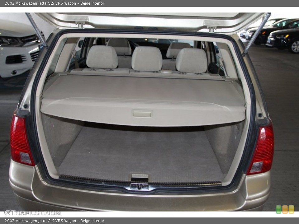 Beige Interior Trunk for the 2002 Volkswagen Jetta GLS VR6 Wagon #72583325