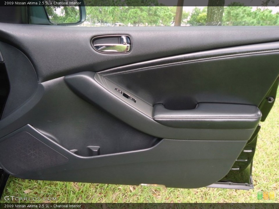 Charcoal Interior Door Panel for the 2009 Nissan Altima 2.5 SL #72587751