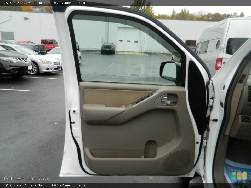 Almond Interior Door Panel for the 2010 Nissan Armada Platinum 4WD #72590586
