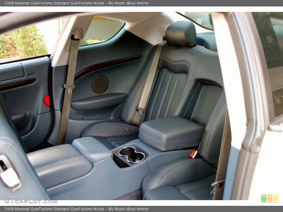 Blu Medio (Blue) Interior Rear Seat for the 2008 Maserati GranTurismo  #72595374