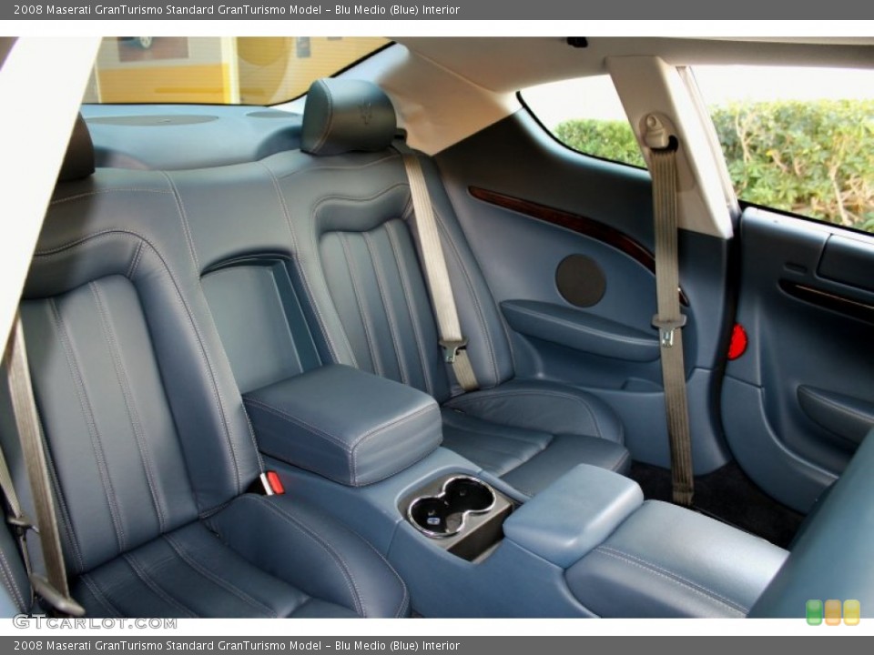 Blu Medio (Blue) Interior Rear Seat for the 2008 Maserati GranTurismo  #72595383