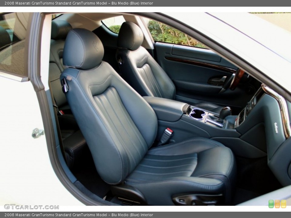 Blu Medio (Blue) Interior Front Seat for the 2008 Maserati GranTurismo  #72595398