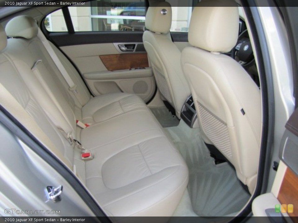 Barley Interior Rear Seat for the 2010 Jaguar XF Sport Sedan #72603218