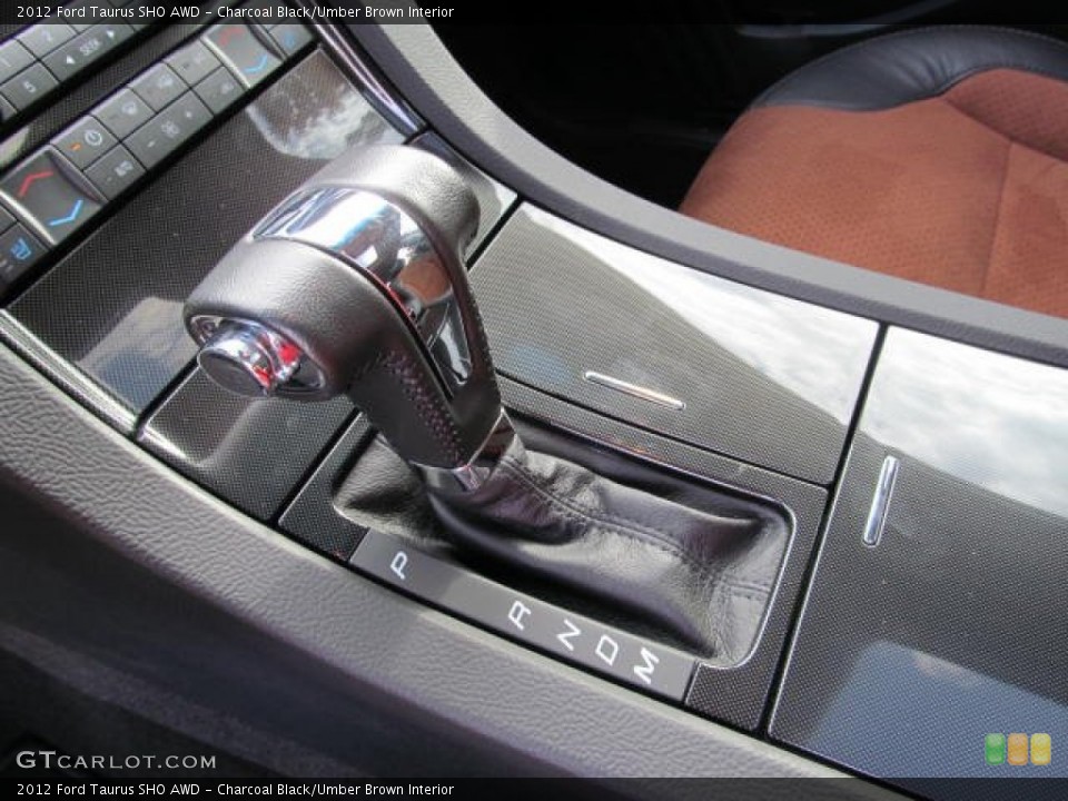 Charcoal Black/Umber Brown Interior Transmission for the 2012 Ford Taurus SHO AWD #72603770