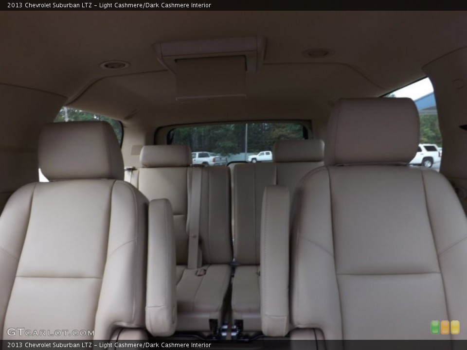 Light Cashmere/Dark Cashmere Interior Rear Seat for the 2013 Chevrolet Suburban LTZ #72607404