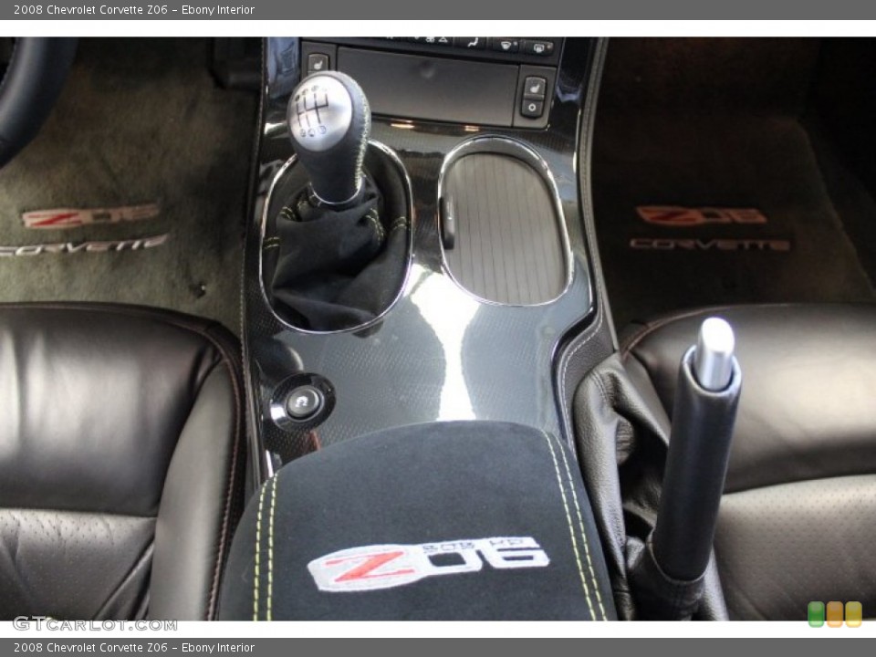 Ebony Interior Transmission for the 2008 Chevrolet Corvette Z06 #72607448