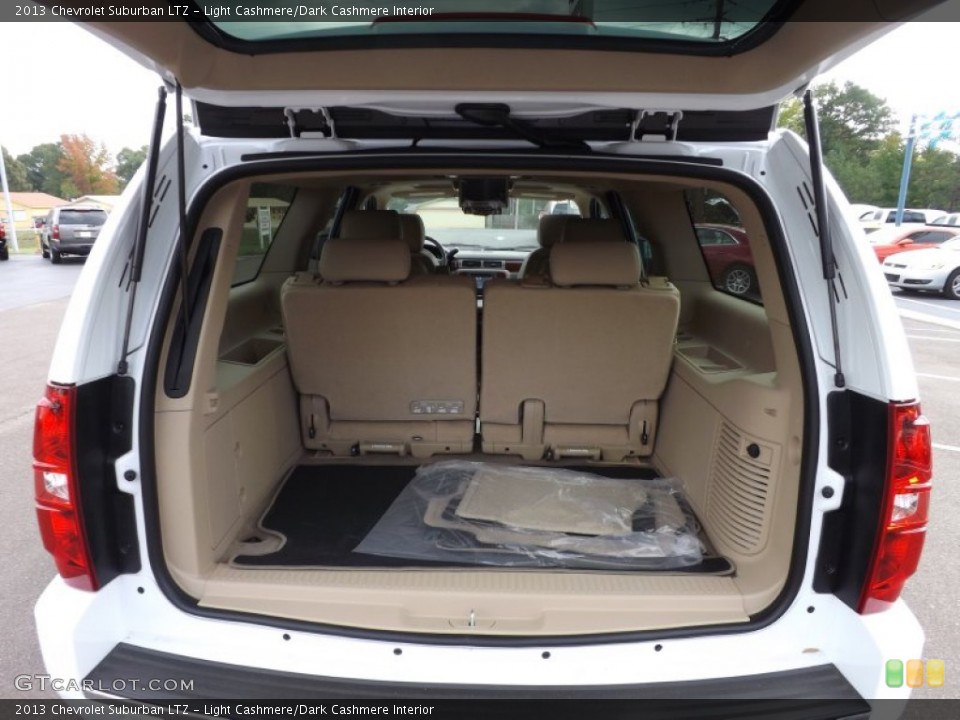Light Cashmere/Dark Cashmere Interior Trunk for the 2013 Chevrolet Suburban LTZ #72607535