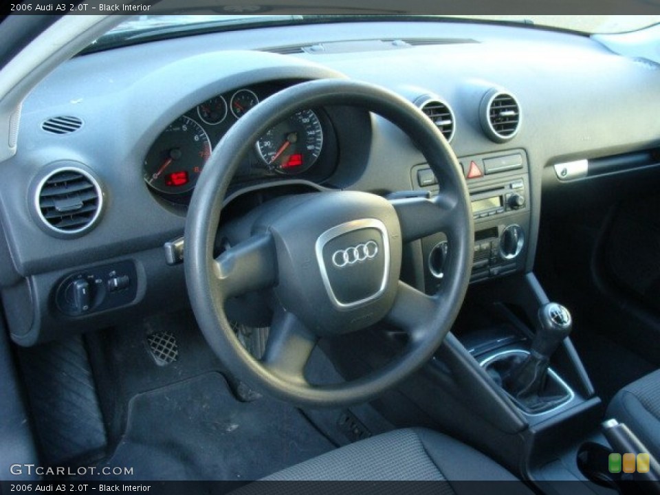 Black Interior Dashboard for the 2006 Audi A3 2.0T #72607616