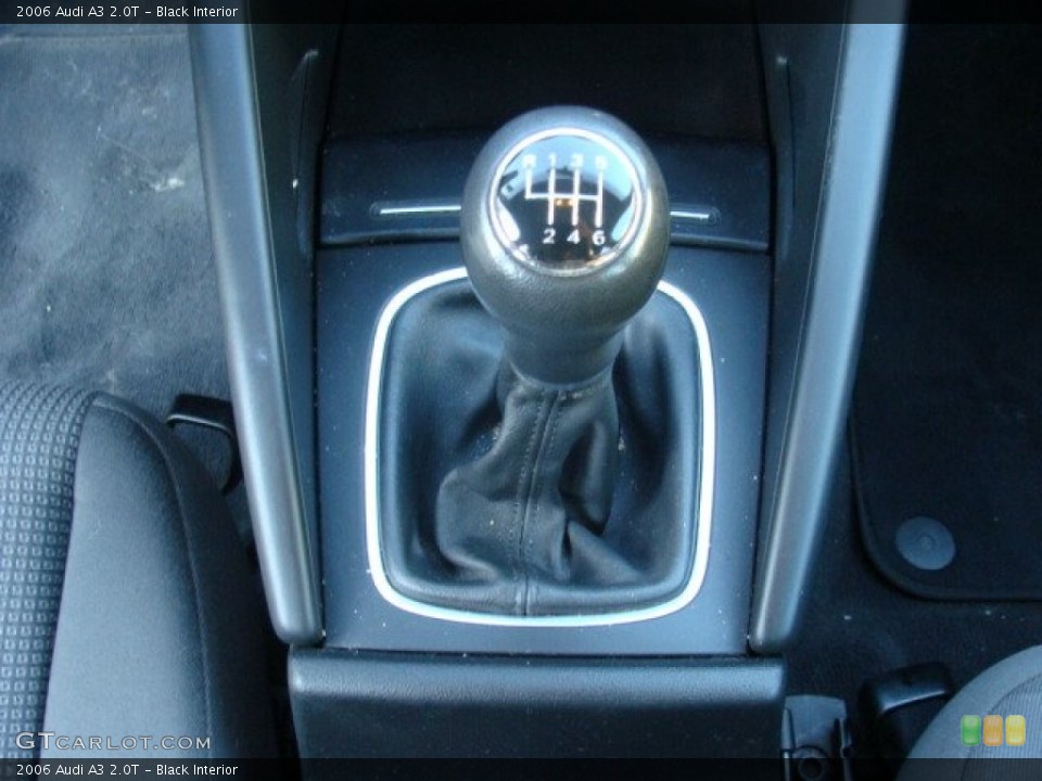 Black Interior Transmission for the 2006 Audi A3 2.0T #72607784