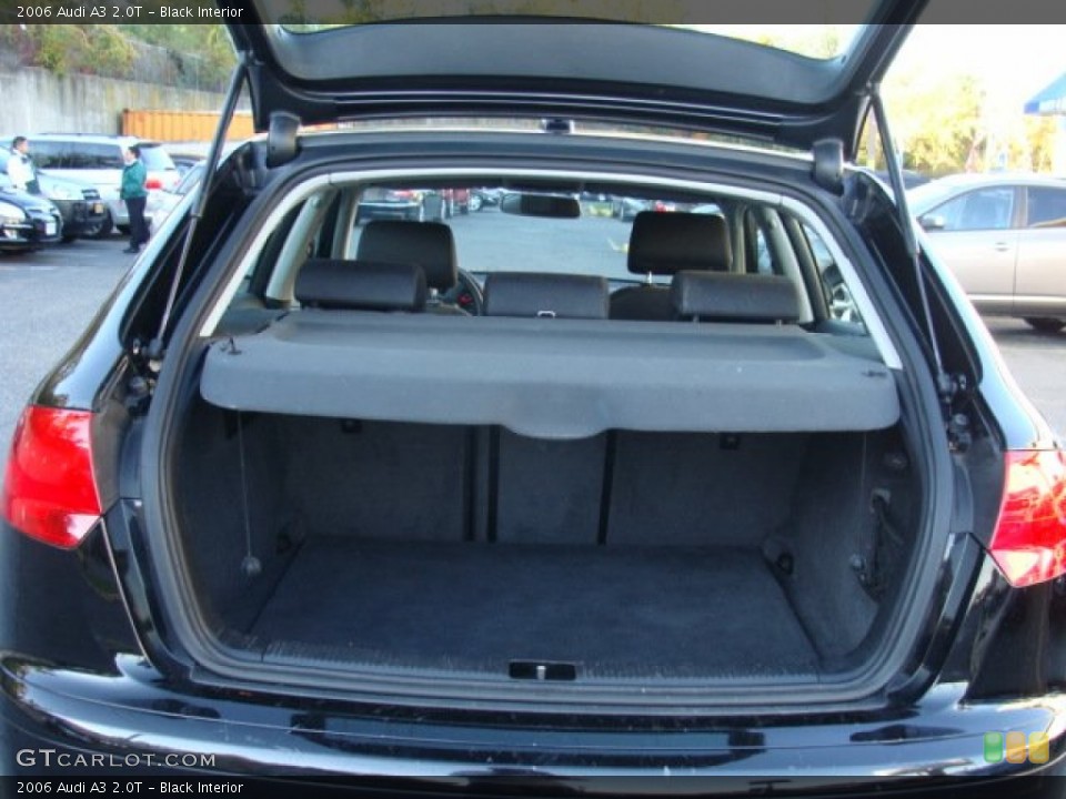 Black Interior Trunk for the 2006 Audi A3 2.0T #72607832