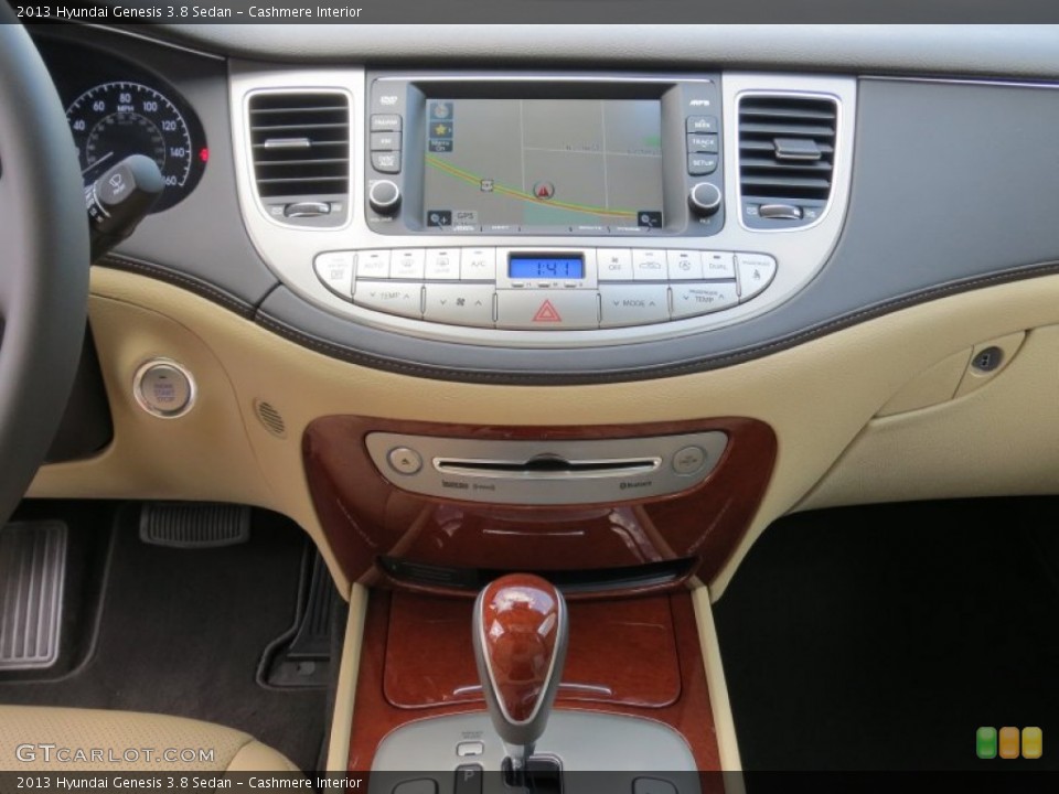 Cashmere Interior Controls for the 2013 Hyundai Genesis 3.8 Sedan #72614840