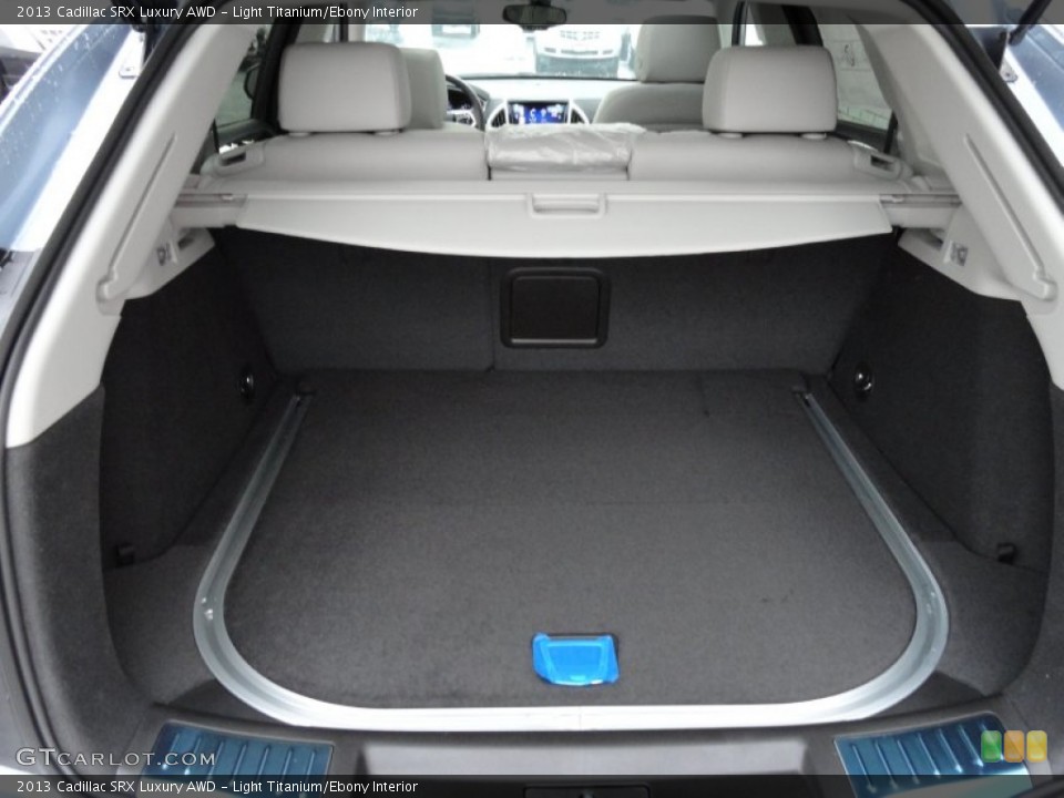 Light Titanium/Ebony Interior Trunk for the 2013 Cadillac SRX Luxury AWD #72616634