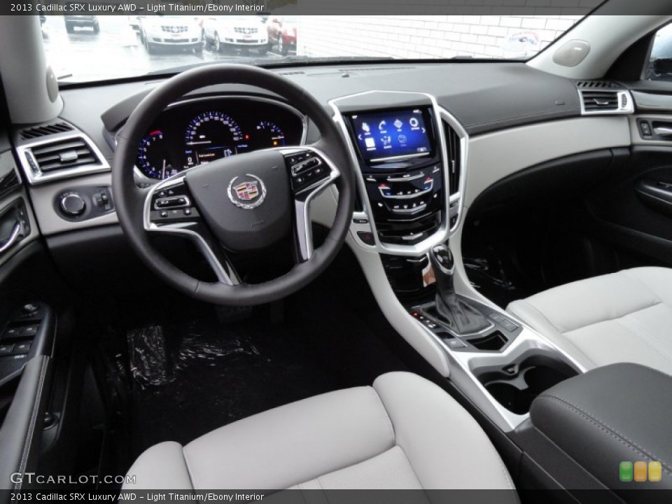 Light Titanium/Ebony Interior Prime Interior for the 2013 Cadillac SRX Luxury AWD #72616703