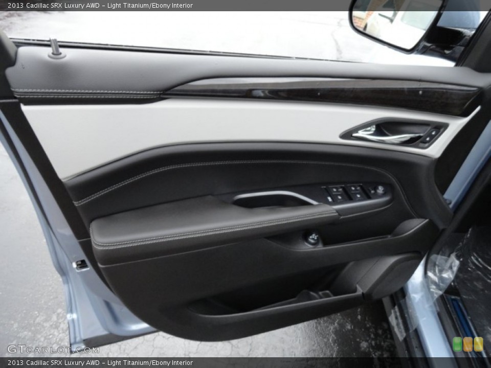 Light Titanium/Ebony Interior Door Panel for the 2013 Cadillac SRX Luxury AWD #72616769