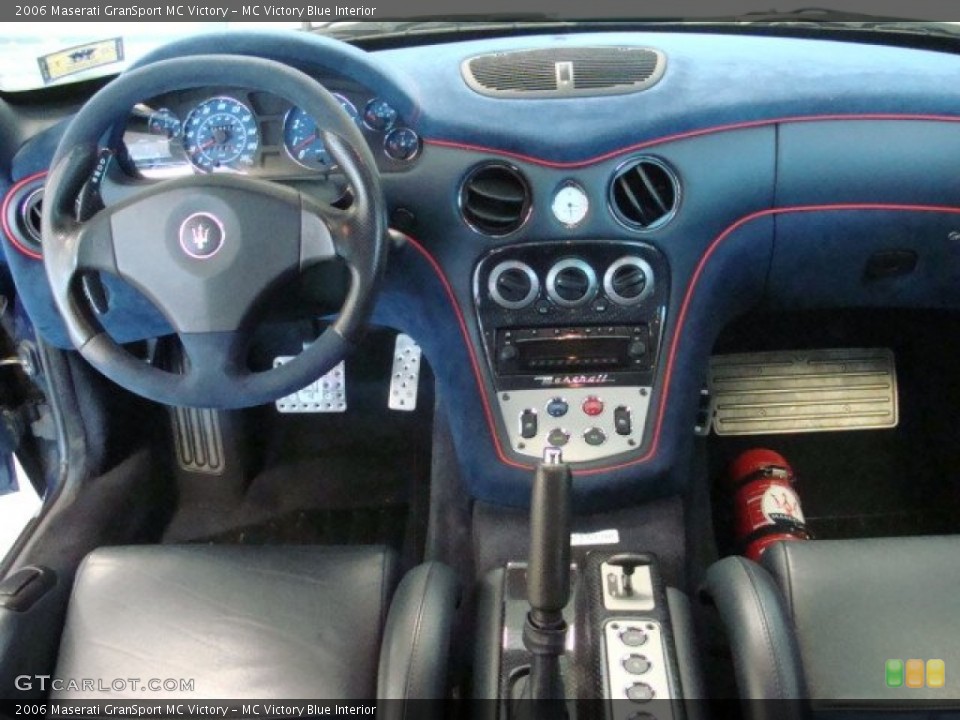 MC Victory Blue Interior Dashboard for the 2006 Maserati GranSport MC Victory #72617861