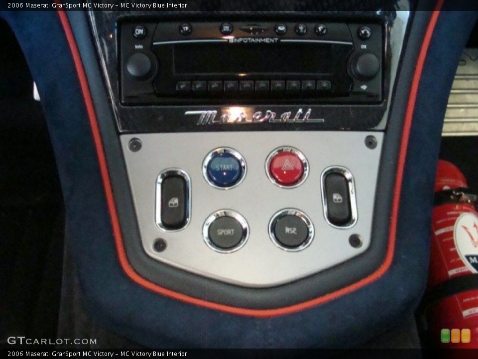 MC Victory Blue Interior Controls for the 2006 Maserati GranSport MC Victory #72617971