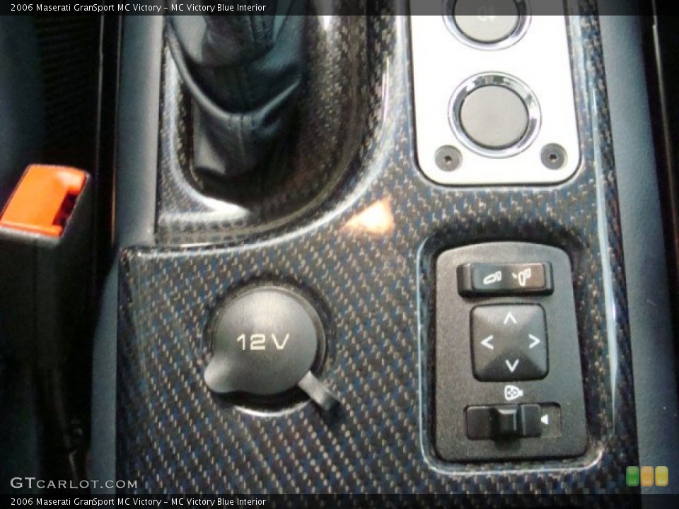 MC Victory Blue Interior Controls for the 2006 Maserati GranSport MC Victory #72618113