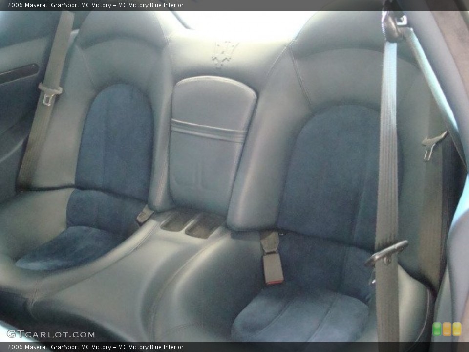 MC Victory Blue Interior Rear Seat for the 2006 Maserati GranSport MC Victory #72618158