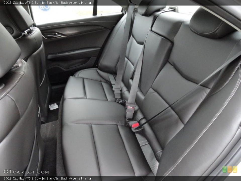 Jet Black/Jet Black Accents Interior Rear Seat for the 2013 Cadillac ATS 2.5L #72618650