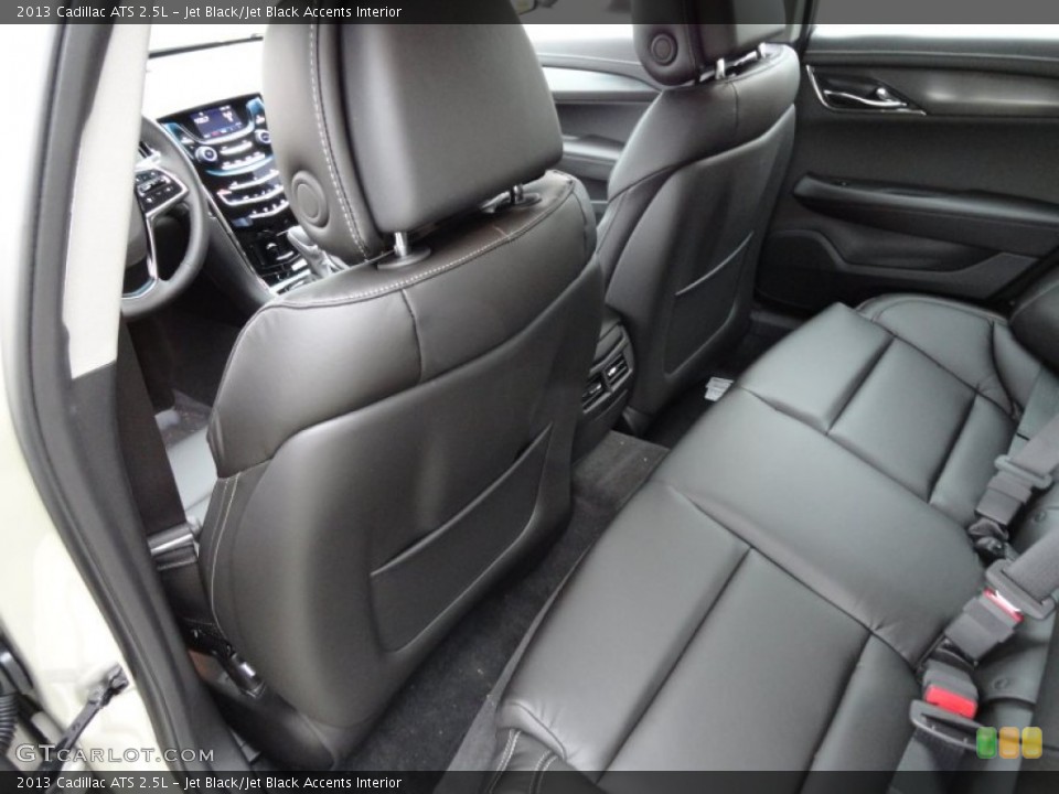 Jet Black/Jet Black Accents Interior Rear Seat for the 2013 Cadillac ATS 2.5L #72618675