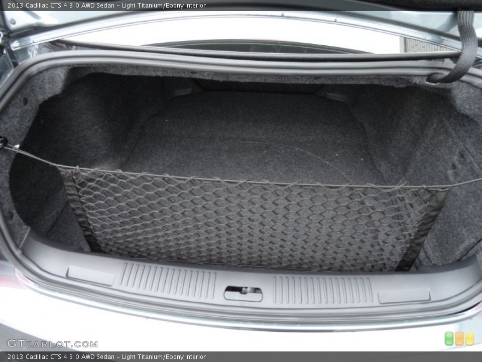 Light Titanium/Ebony Interior Trunk for the 2013 Cadillac CTS 4 3.0 AWD Sedan #72619316
