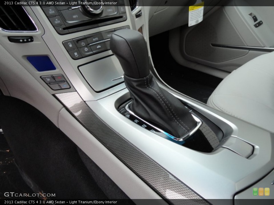 Light Titanium/Ebony Interior Transmission for the 2013 Cadillac CTS 4 3.0 AWD Sedan #72619396