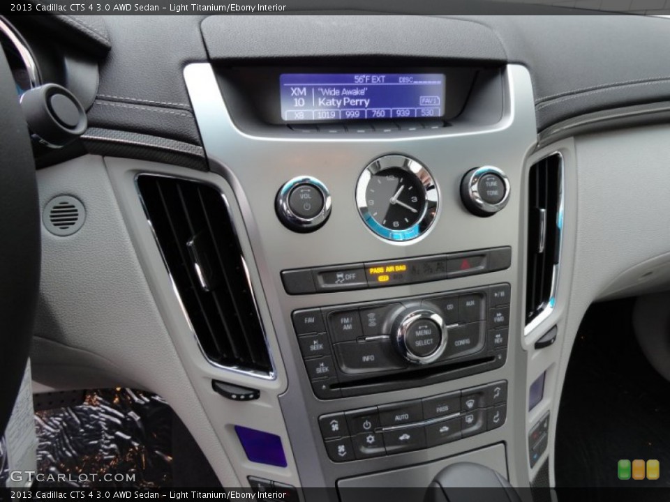 Light Titanium/Ebony Interior Controls for the 2013 Cadillac CTS 4 3.0 AWD Sedan #72619421