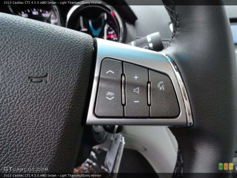 Light Titanium/Ebony Interior Controls for the 2013 Cadillac CTS 4 3.0 AWD Sedan #72619478