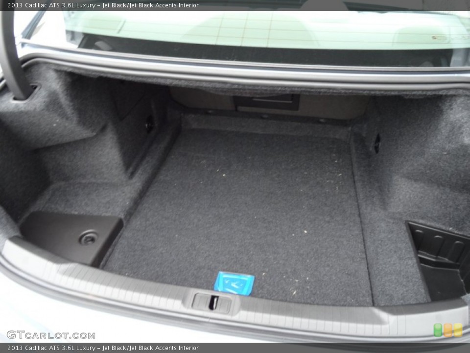 Jet Black/Jet Black Accents Interior Trunk for the 2013 Cadillac ATS 3.6L Luxury #72619688