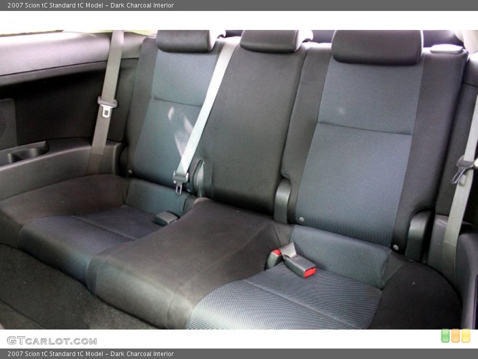 Dark Charcoal Interior Rear Seat for the 2007 Scion tC  #72619973