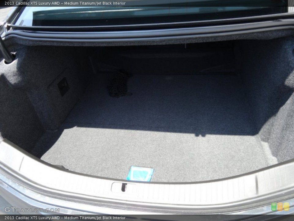 Medium Titanium/Jet Black Interior Trunk for the 2013 Cadillac XTS Luxury AWD #72620195