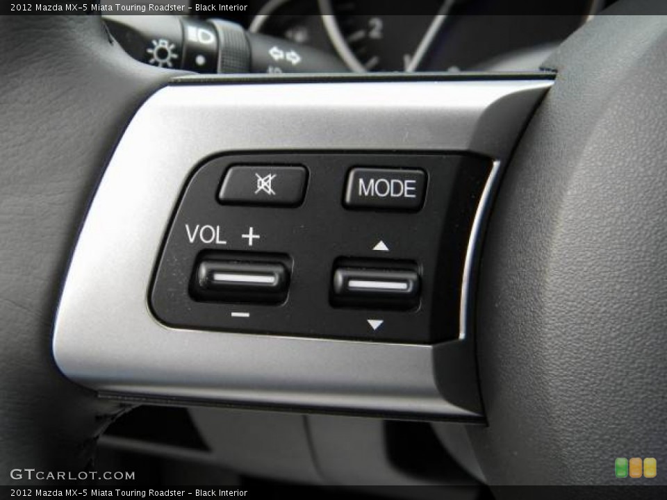 Black Interior Controls for the 2012 Mazda MX-5 Miata Touring Roadster #72623249