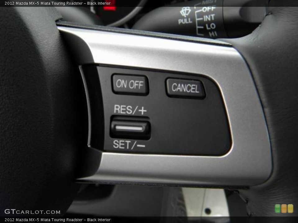Black Interior Controls for the 2012 Mazda MX-5 Miata Touring Roadster #72623270