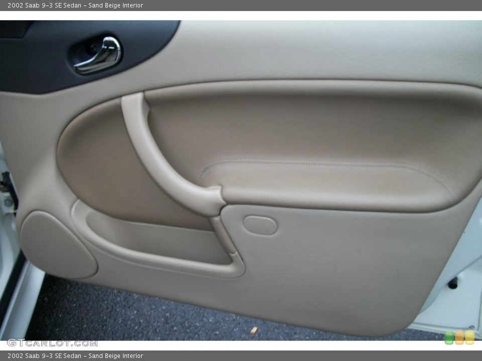 Sand Beige Interior Door Panel for the 2002 Saab 9-3 SE Sedan #72623465