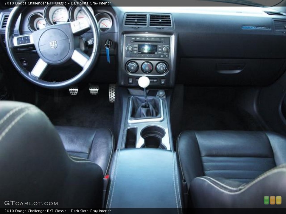 Dark Slate Gray Interior Dashboard for the 2010 Dodge Challenger R/T Classic #72623879