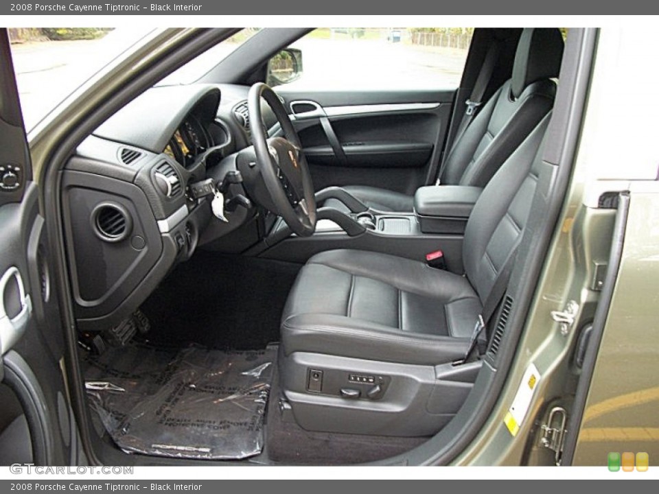 Black Interior Photo for the 2008 Porsche Cayenne Tiptronic #72624239