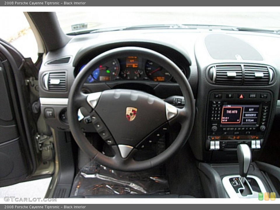 Black Interior Dashboard for the 2008 Porsche Cayenne Tiptronic #72624284