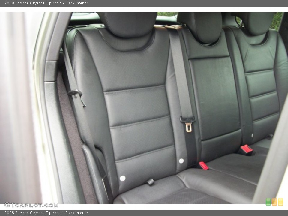 Black Interior Rear Seat for the 2008 Porsche Cayenne Tiptronic #72624659