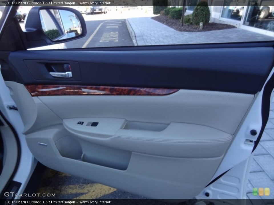 Warm Ivory Interior Door Panel for the 2011 Subaru Outback 3.6R Limited Wagon #72624710