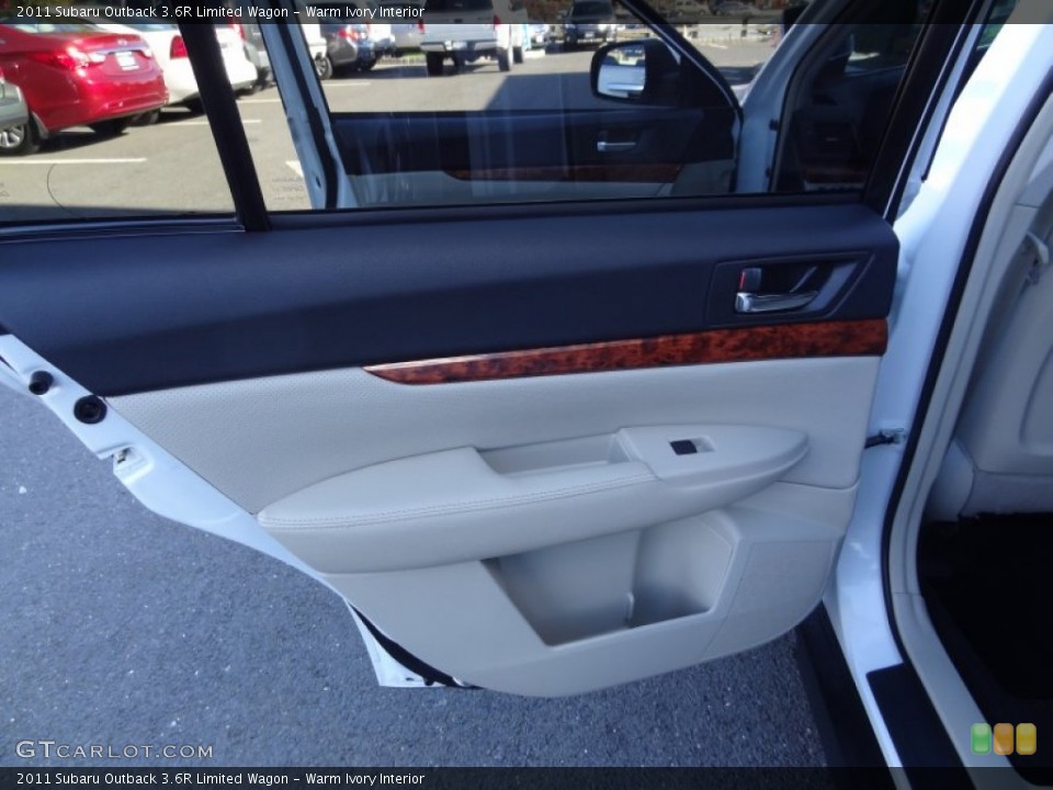 Warm Ivory Interior Door Panel for the 2011 Subaru Outback 3.6R Limited Wagon #72624739