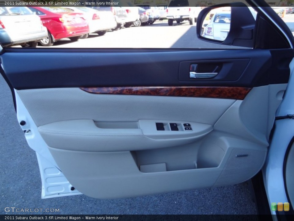 Warm Ivory Interior Door Panel for the 2011 Subaru Outback 3.6R Limited Wagon #72624761