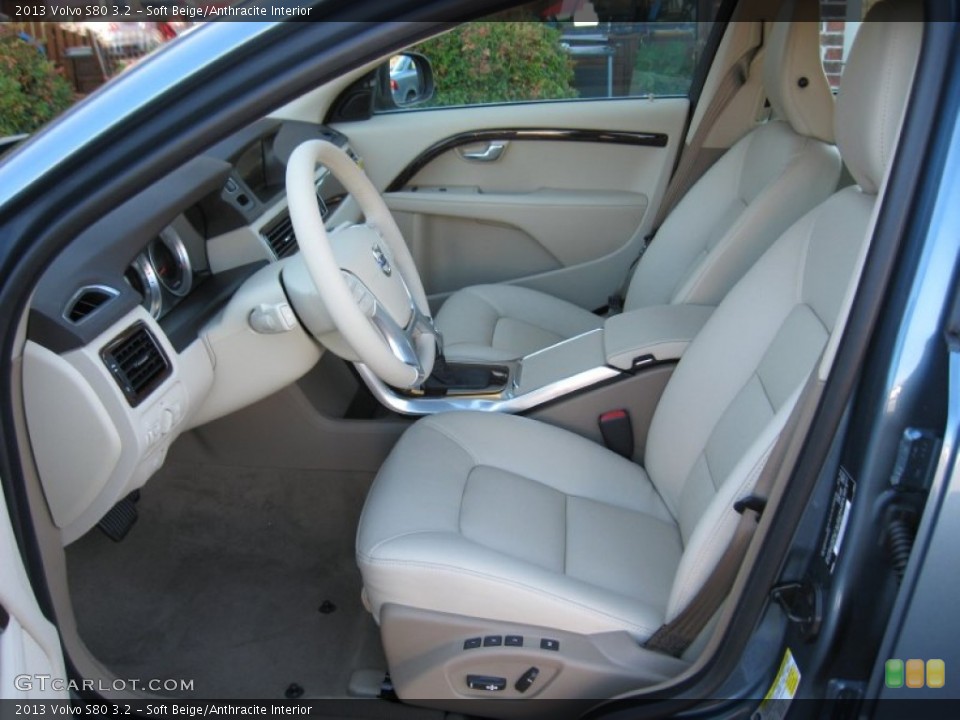 Soft Beige/Anthracite Interior Photo for the 2013 Volvo S80 3.2 #72625253