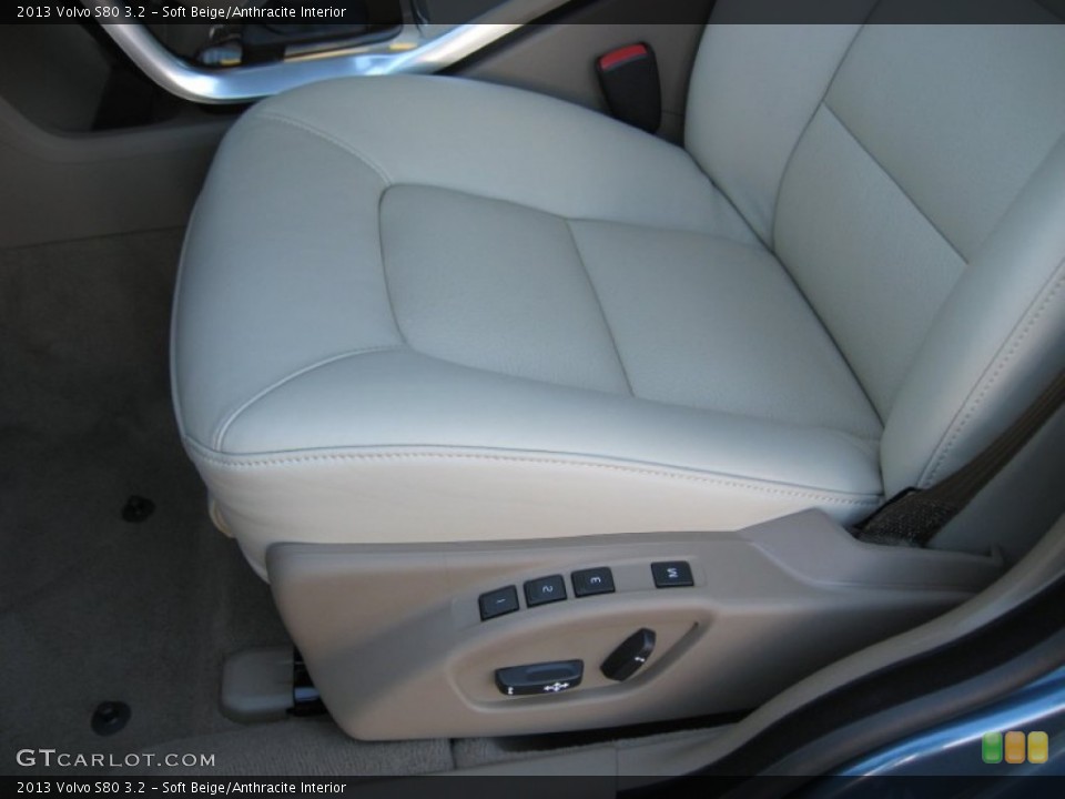 Soft Beige/Anthracite Interior Front Seat for the 2013 Volvo S80 3.2 #72625277