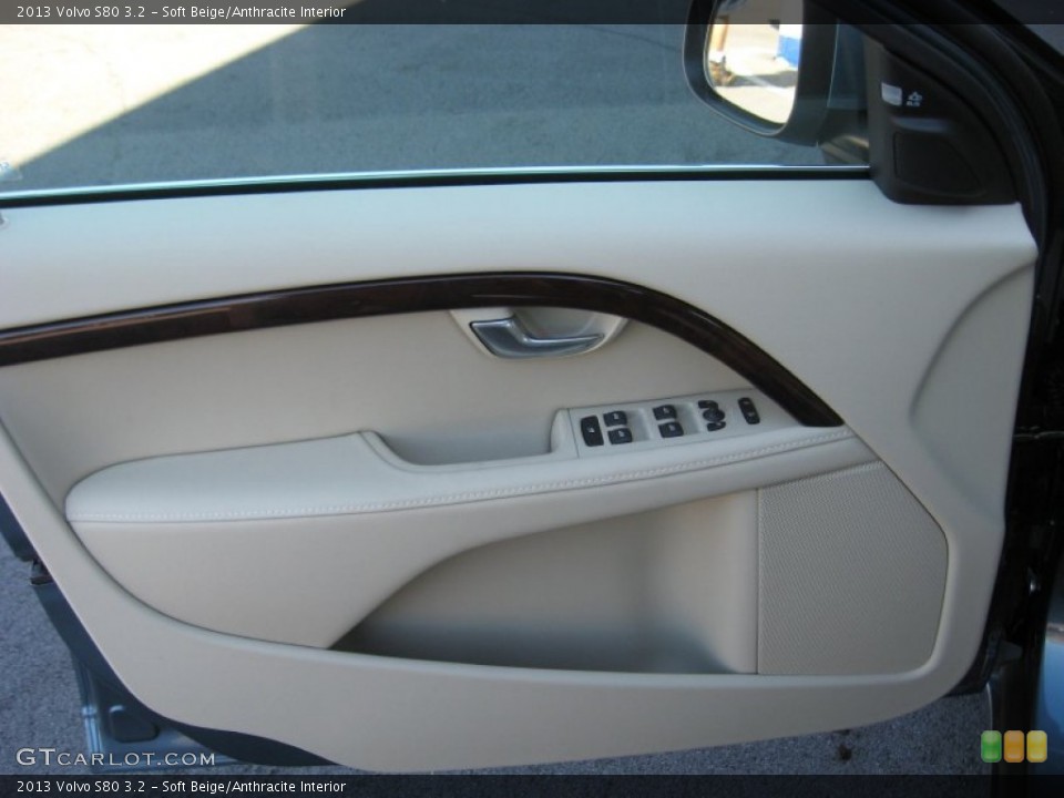 Soft Beige/Anthracite Interior Door Panel for the 2013 Volvo S80 3.2 #72625303