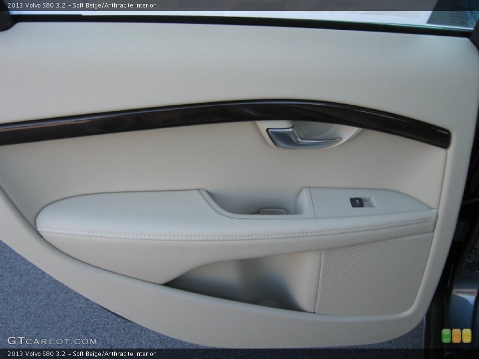 Soft Beige/Anthracite Interior Door Panel for the 2013 Volvo S80 3.2 #72625391