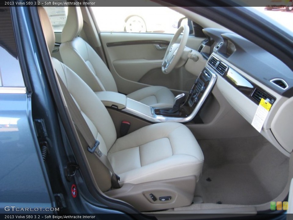 Soft Beige/Anthracite Interior Photo for the 2013 Volvo S80 3.2 #72625405