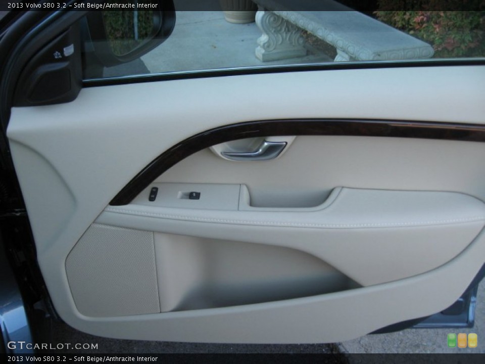 Soft Beige/Anthracite Interior Door Panel for the 2013 Volvo S80 3.2 #72625451