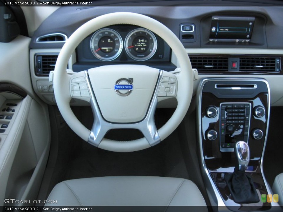 Soft Beige/Anthracite Interior Dashboard for the 2013 Volvo S80 3.2 #72625484