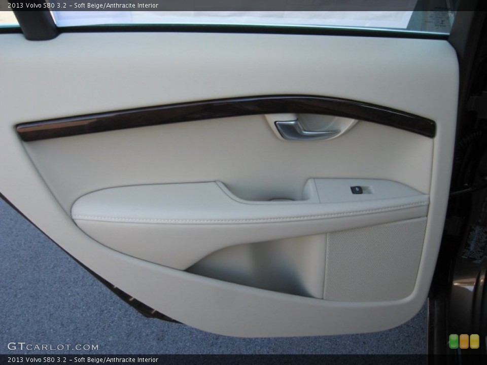 Soft Beige/Anthracite Interior Door Panel for the 2013 Volvo S80 3.2 #72626183