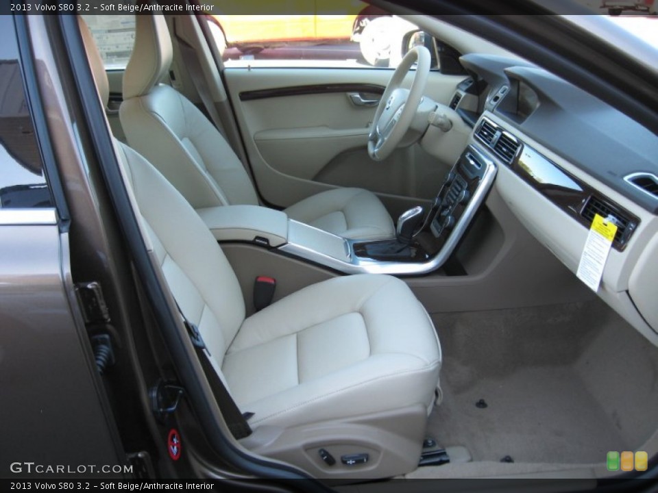 Soft Beige/Anthracite Interior Photo for the 2013 Volvo S80 3.2 #72626207